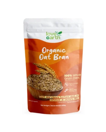 Love Earth Organic Oat Bran 400g