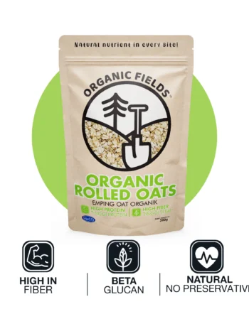 ORANIC FIELDS Organic Finland Rolled Oats 100g