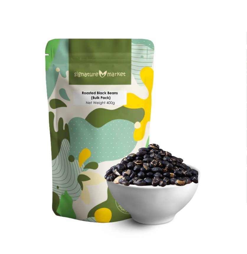Signature Market Roasted Black Beans (Bulk Pack) (400g)
